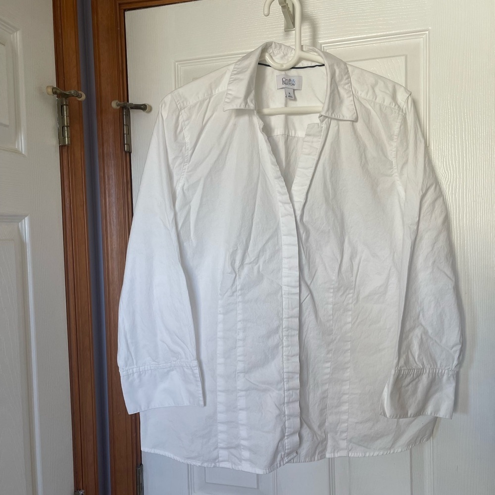 Croft & Barrow White Blouse
